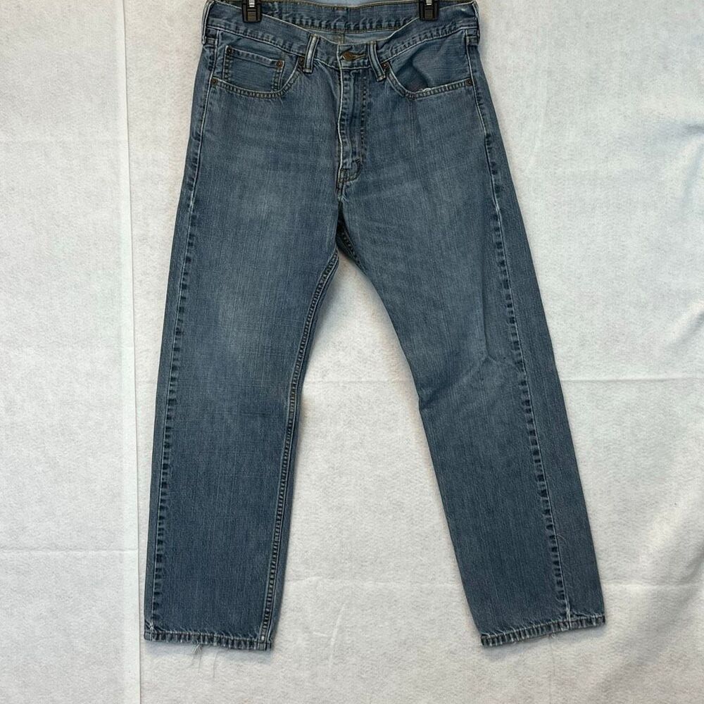 LEVI'S 500 Jeans Men's Size 34 x 30 Blue Denim‎ High-Rise Straight Medium Wash